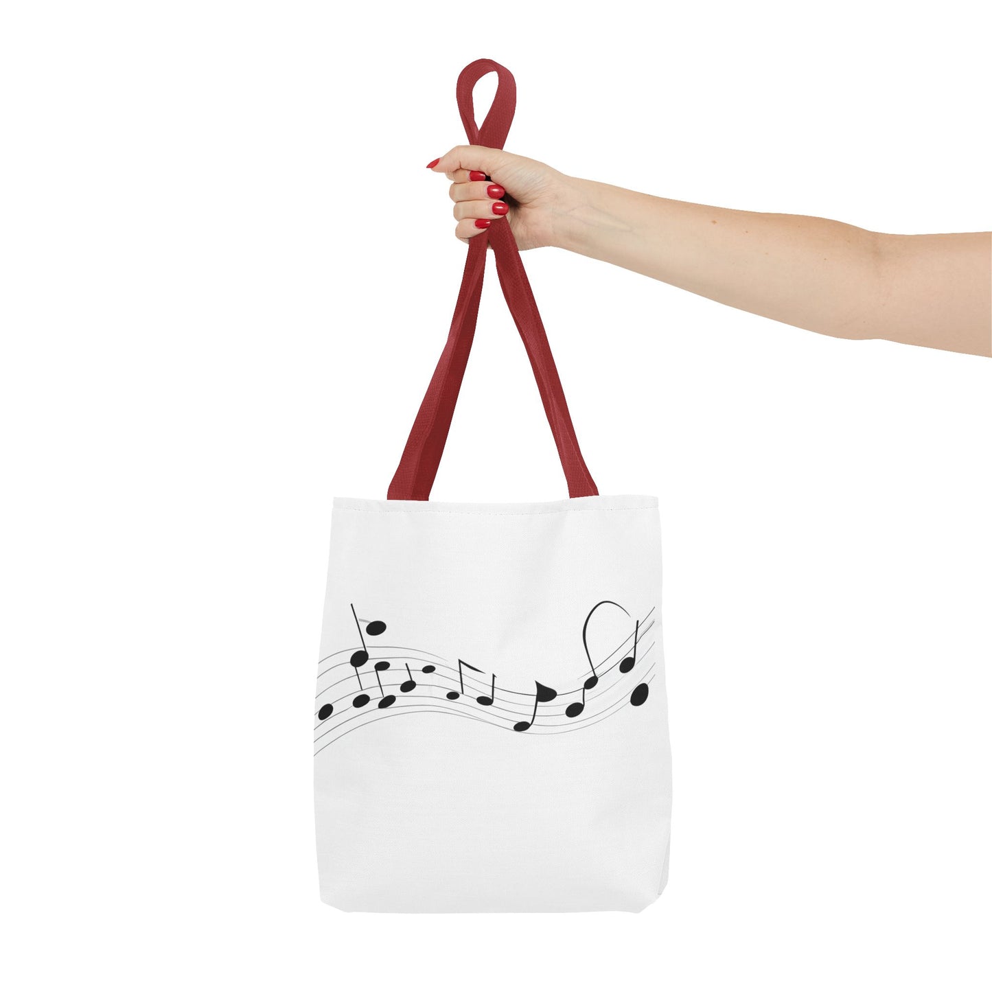 Musical Notes Tote Bag | Perfect for Music Lovers, Eco-Friendly Shopping