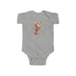 Playful Monkey Infant Bodysuit, Cute Baby Outfit, Circus Theme Baby Wear, Toddler Gift, Baby Shower Gift