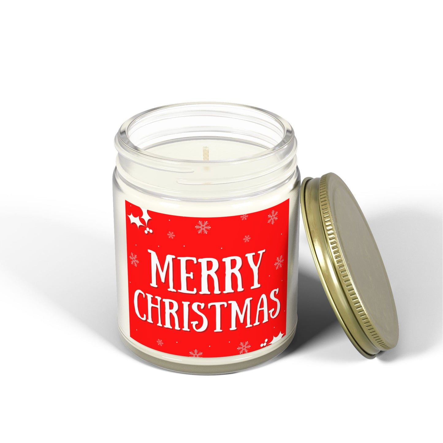 Merry Christmas Scented Candles, Holiday Decor, Gift for Her, Cozy Home Fragrance, Christmas Gifts, Aromatherapy