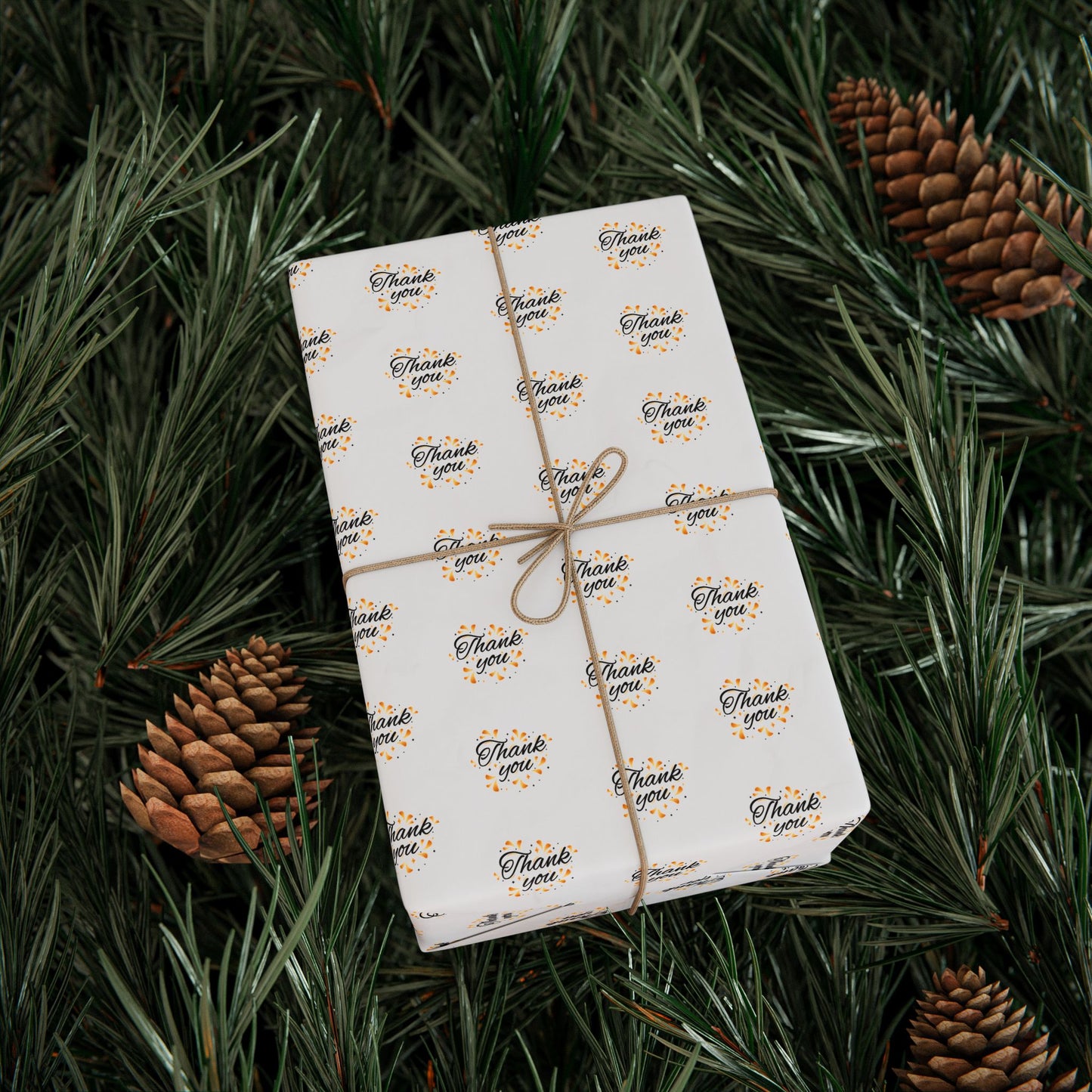 Wrapping Paper Roll — Thank you wrapping paper