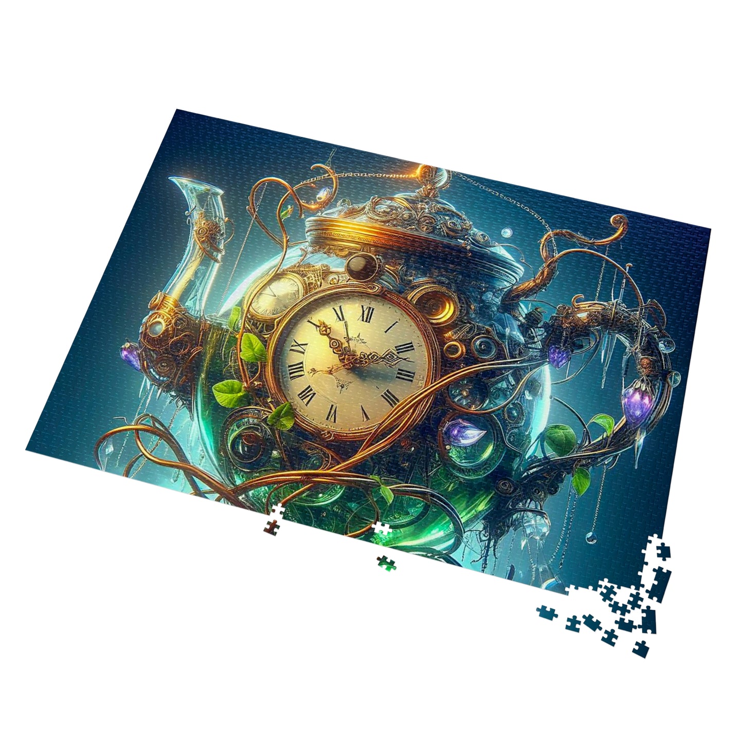 Jigsaw Puzzle with Tin