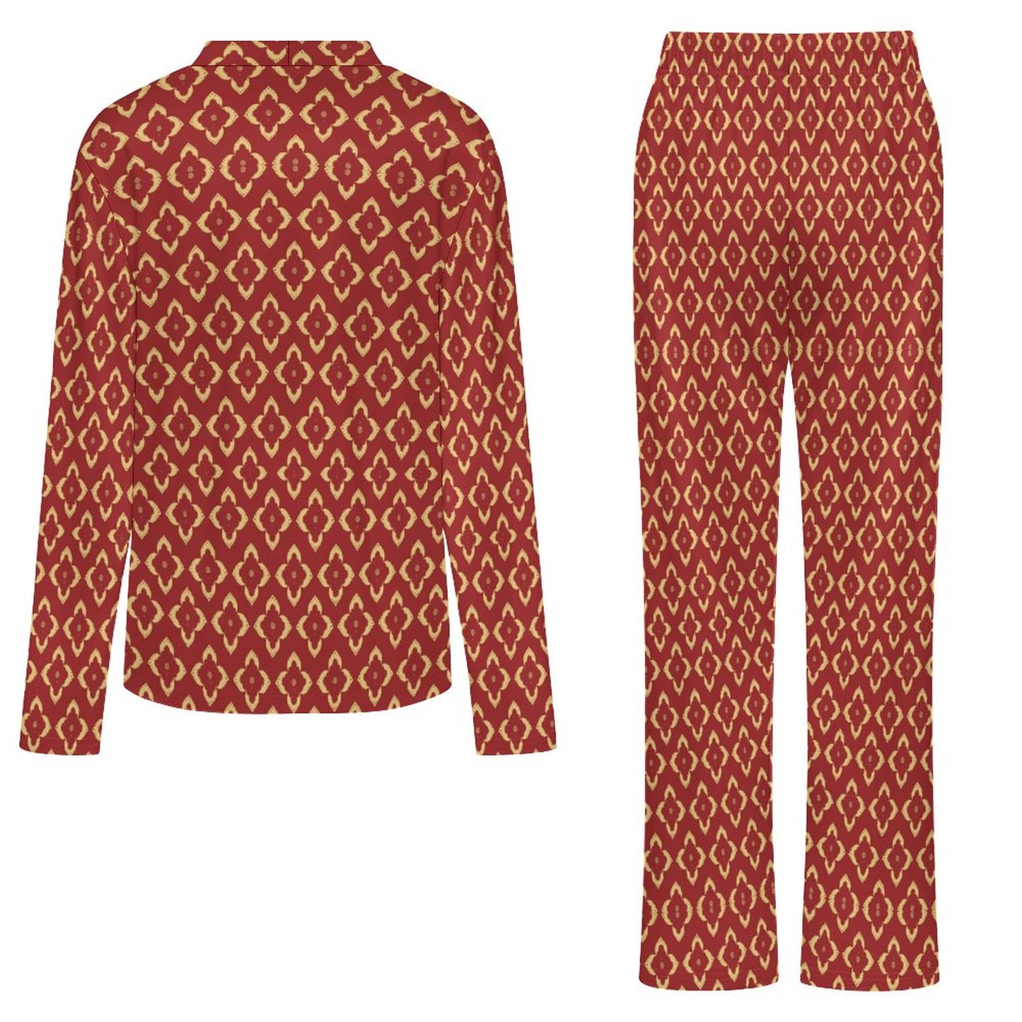 Women's V-Neck Pajama Set