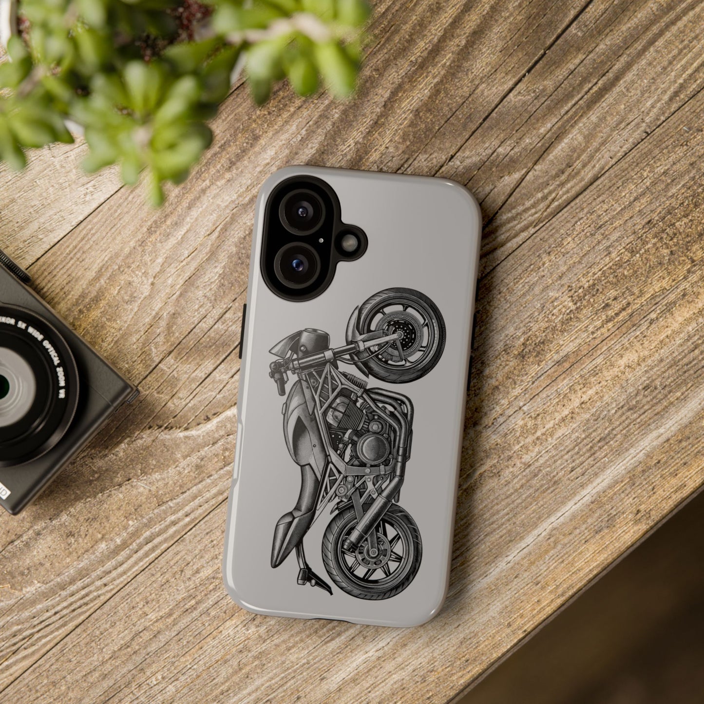 Motorcycle Phone Case - Tough Cases - Biker Gift, Motorcycle Lover, Custom Phone Cover, Unique Biker Accessory
