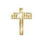 Gold Jesus Kiss-Cut Stickers - Faithful Decor for Laptops, Journals, Bibles, Gifts for Christians, Religious Reminders