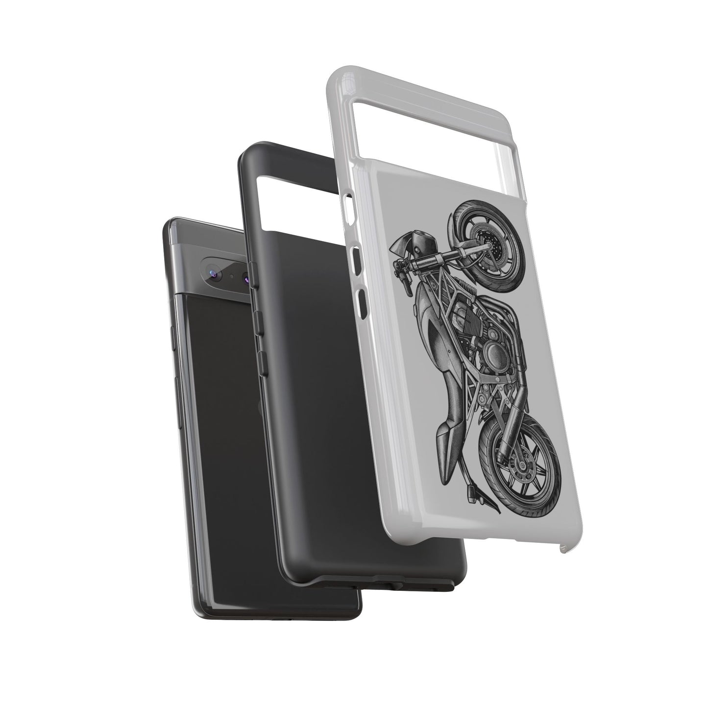 Motorcycle Phone Case - Tough Cases - Biker Gift, Motorcycle Lover, Custom Phone Cover, Unique Biker Accessory
