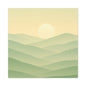 Matte Canvas, Stretched, 1.25" Sunset or Sunrise