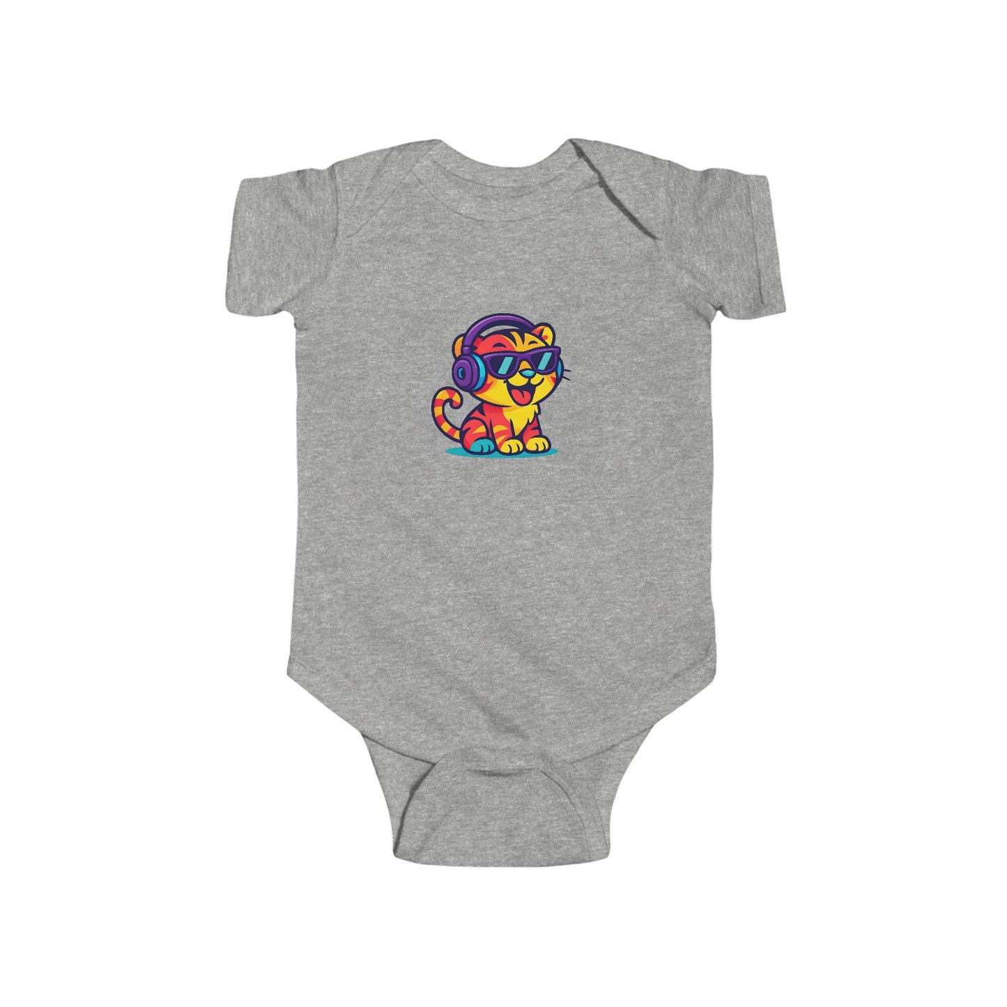 Cool Cat Infant Bodysuit - Fun Outfit for Baby, Cute Gift for New Parents, Summer Playwear, Baby Shower Gift, Adorable Infant Apparel