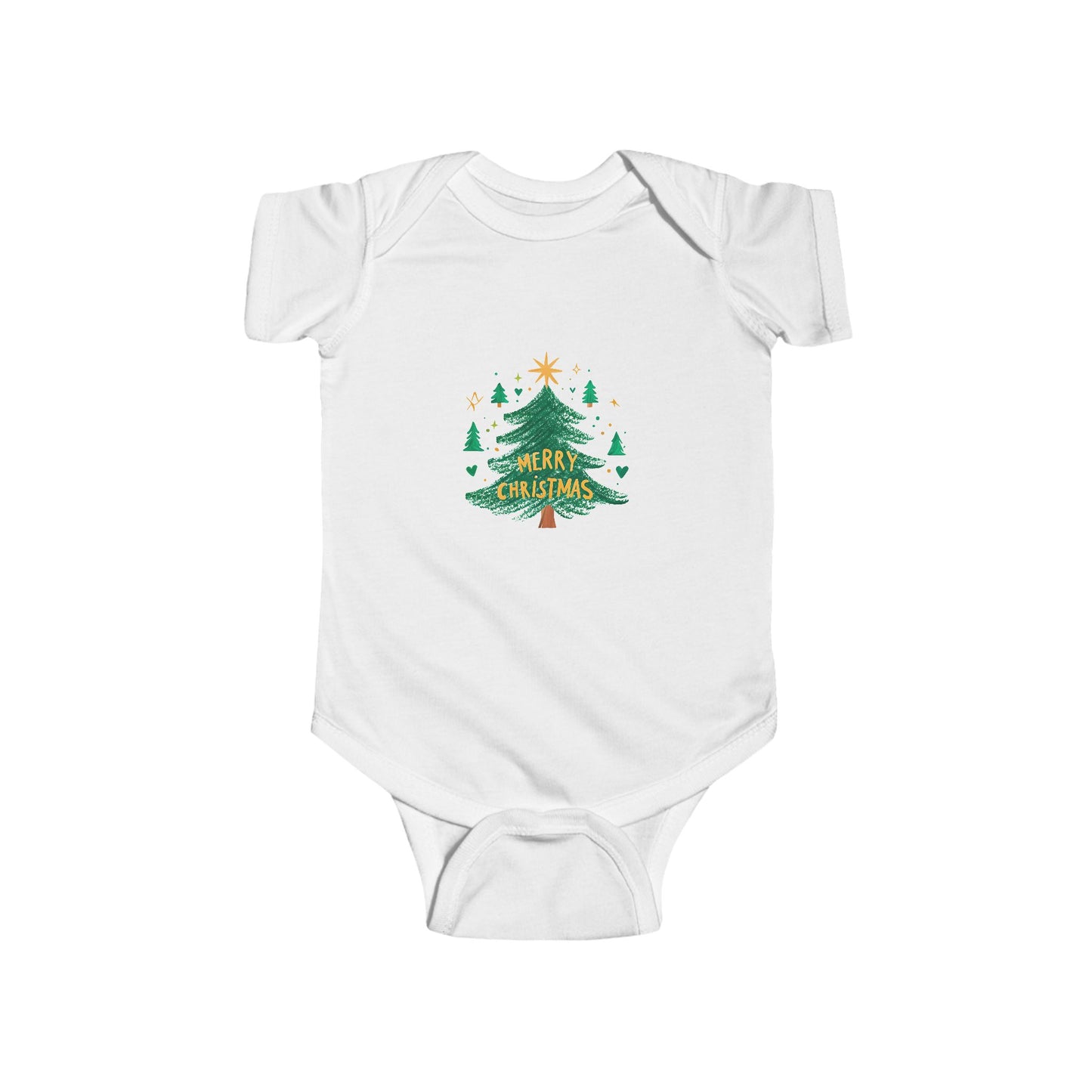 Adorable Christmas Baby Bodysuit, Infant Holiday Outfit, Cute Gift for Newborns, Merry Christmas Baby Shower, Festive Infant Wear