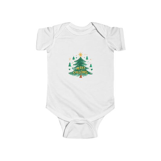 Adorable Christmas Baby Bodysuit, Infant Holiday Outfit, Cute Gift for Newborns, Merry Christmas Baby Shower, Festive Infant Wear