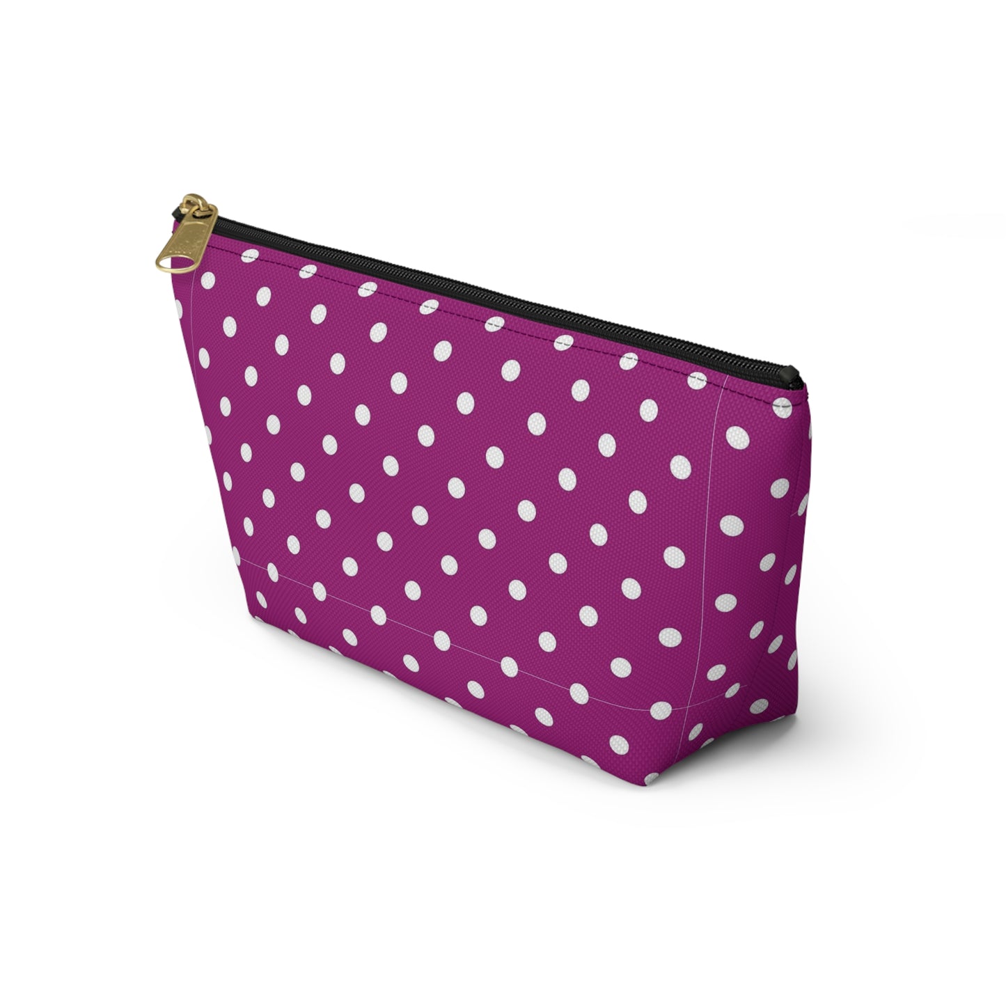 Polka Dot Accessory Pouch, Makeup Bag, Pencil Case, Travel Organizer, Gift for Her, Cute Storage