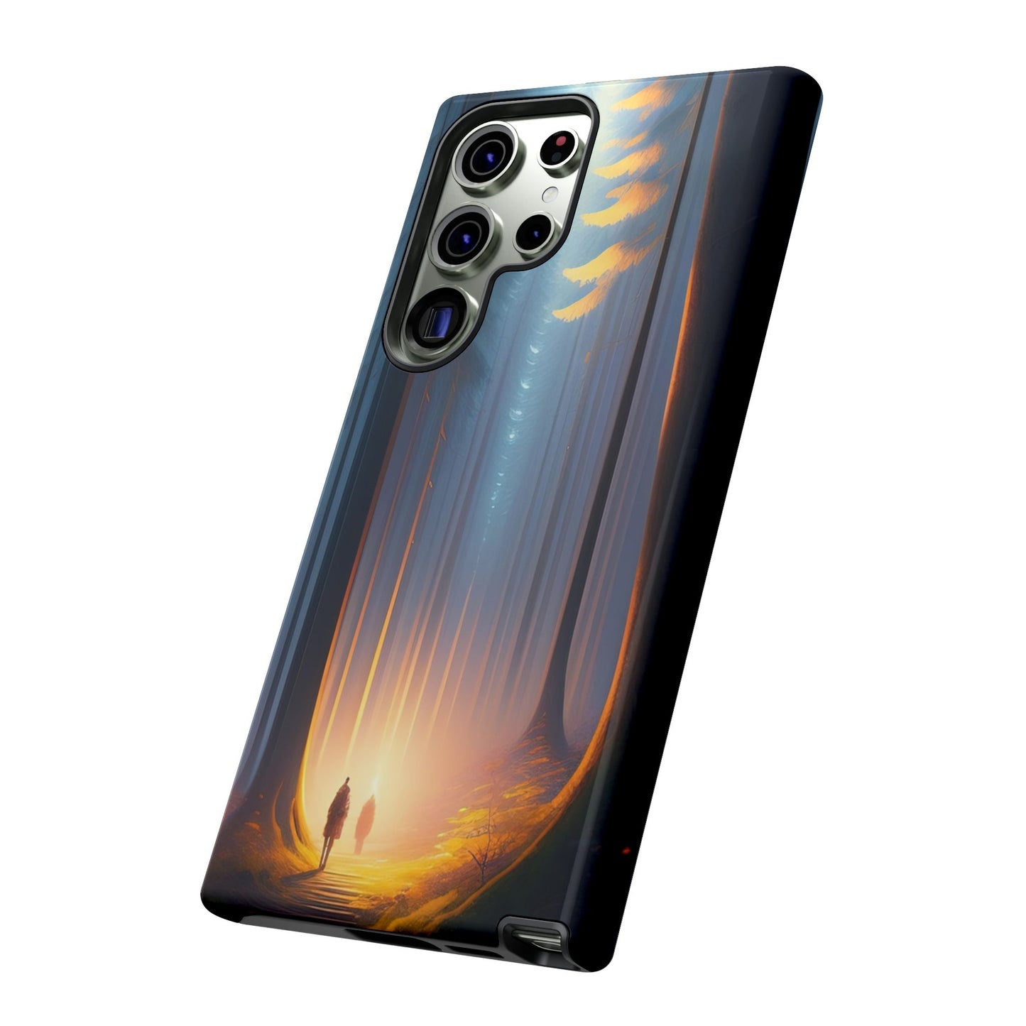 Phone Case — Mystical Forest Nightscape Protective Tough Case