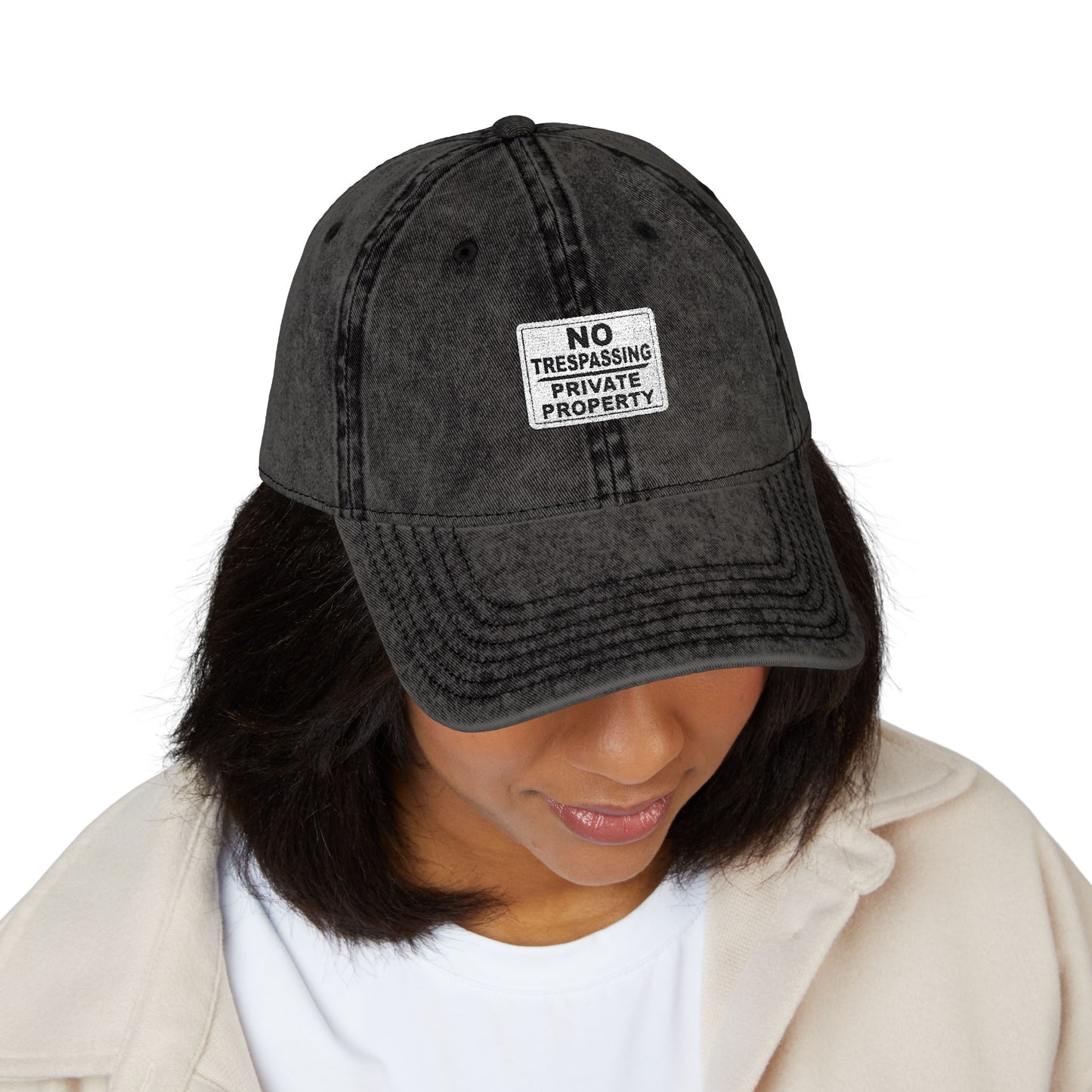 Vintage Cap (Embroidery) - Private Property