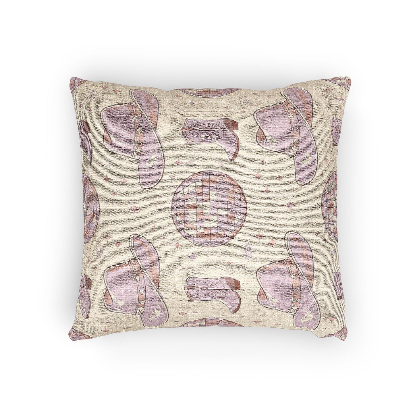 Rustic Western Woven Pillow, Cozy Home Decor, Farmhouse Chic Cushion, Gifts for Cowgirls, Boho Living Room Accent, Country Style Throw [...]