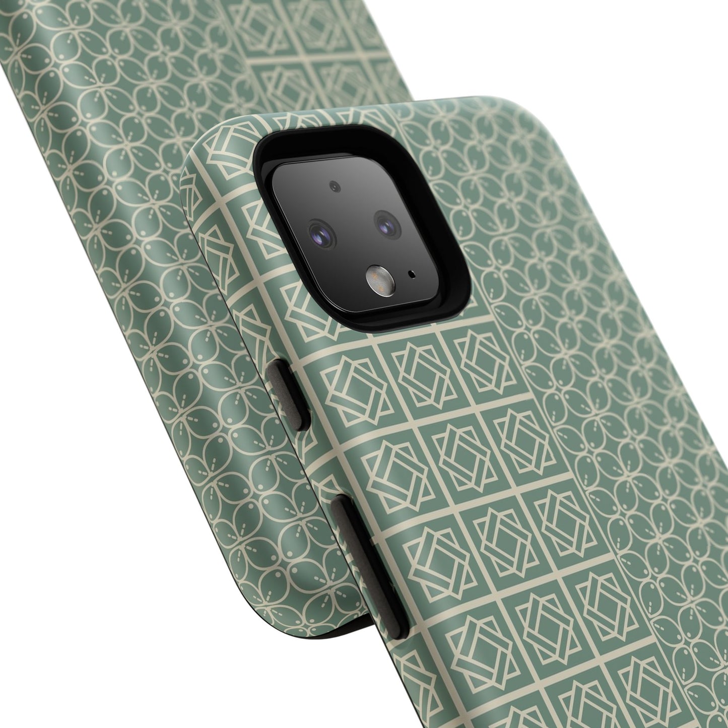 Stylish Phone Case with Geometric Patterns, Tough Cases, Durable Cell Phone Cover, Trendy Smartphone Accessory, Functional Gift Idea