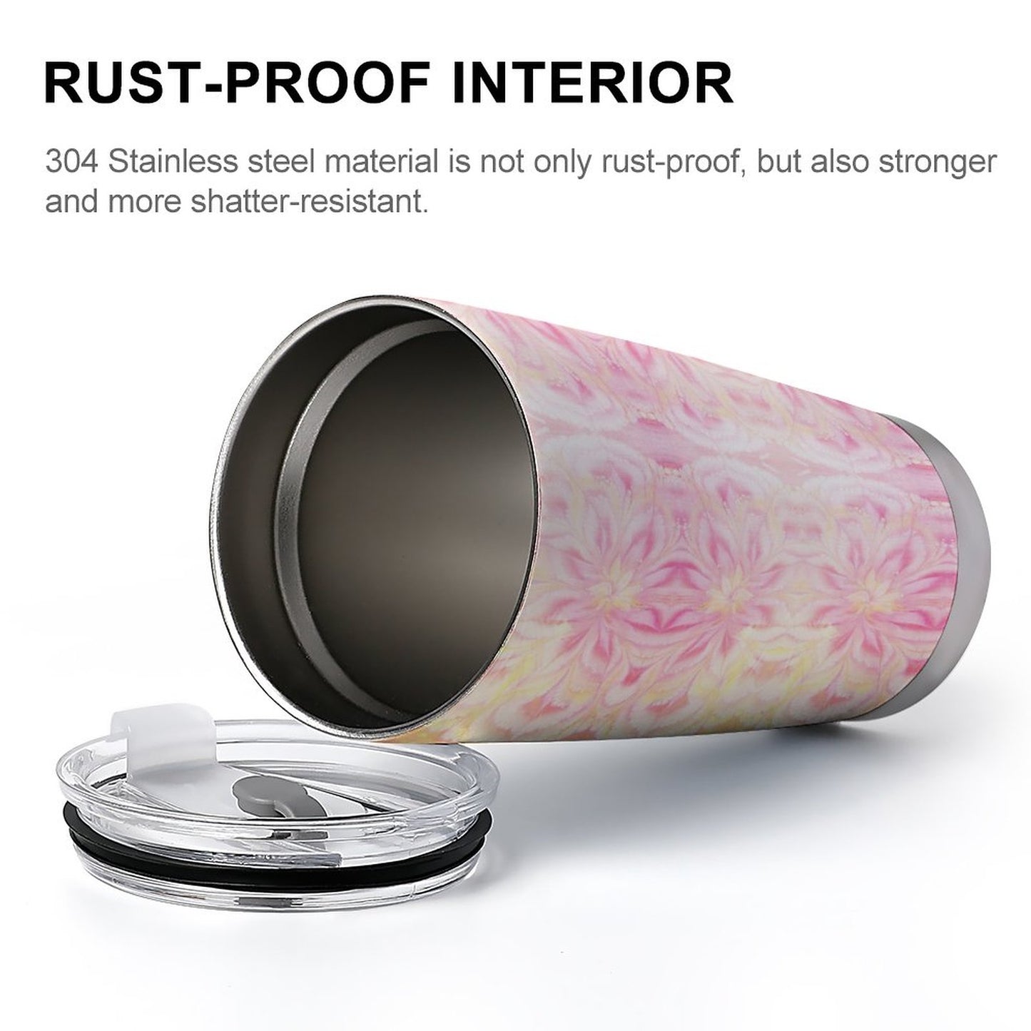 20oz Insulated Stainless Steel Cup with Lid