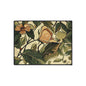 Floral Vine Heavy-Duty Floor Mat — Vintage Botanical Entrance Rug
