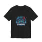 Gaming Controller Emblem Tee — Esports Gamer Graphic T-Shirt
