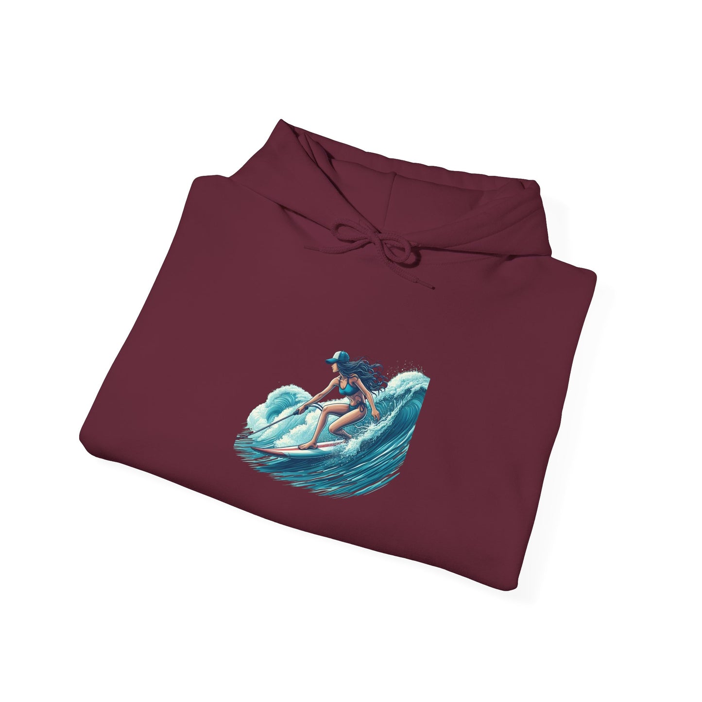 Surfing Spirit Hoodie, Unisex Heavy Blend™ Sweatshirt for Beach Lovers, Gift for Surfers, Casual Comfortable Hooded Pullover, Relaxed [...]