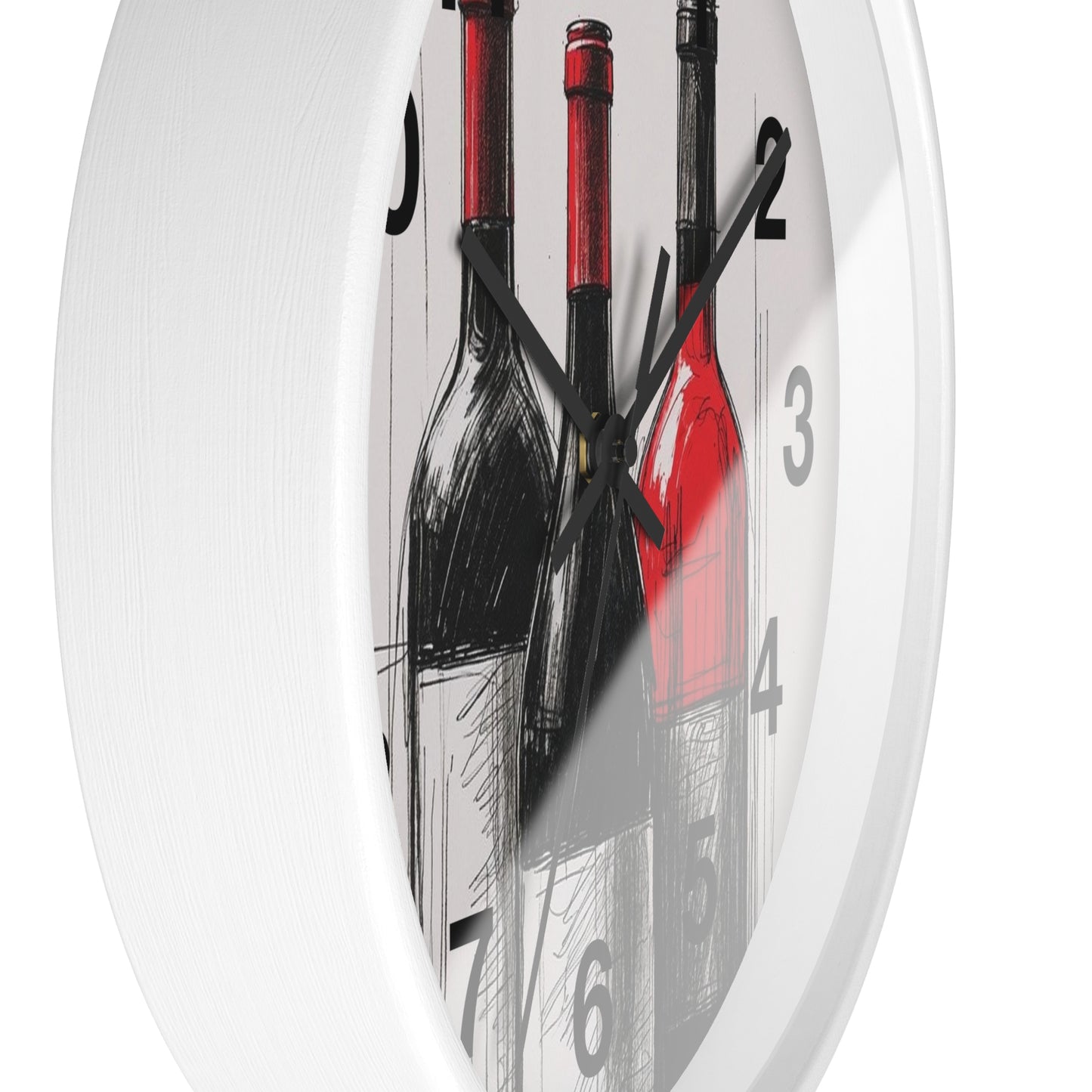 Wine Lovers Wall Clock, Decorative Timepiece for Kitchen, Bar, Home, Unique Gift for Wine Enthusiasts, Rustic Decor, Perfect for [...]