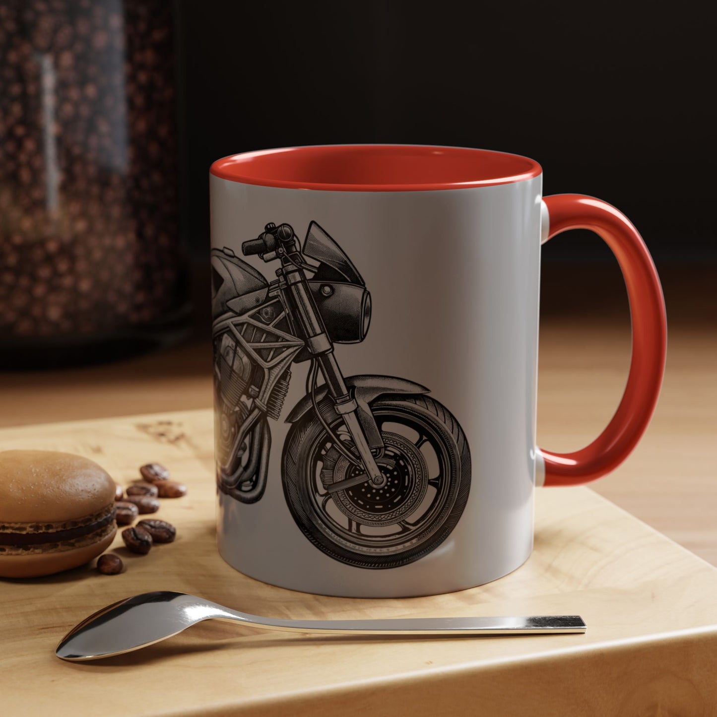 Motorcycle Lover's Accent Coffee Mug, Custom Mug for Bikers, Coffee Cup Gift for Riders, Unique Mug for Motorcycle Enthusiasts, Biking [...]