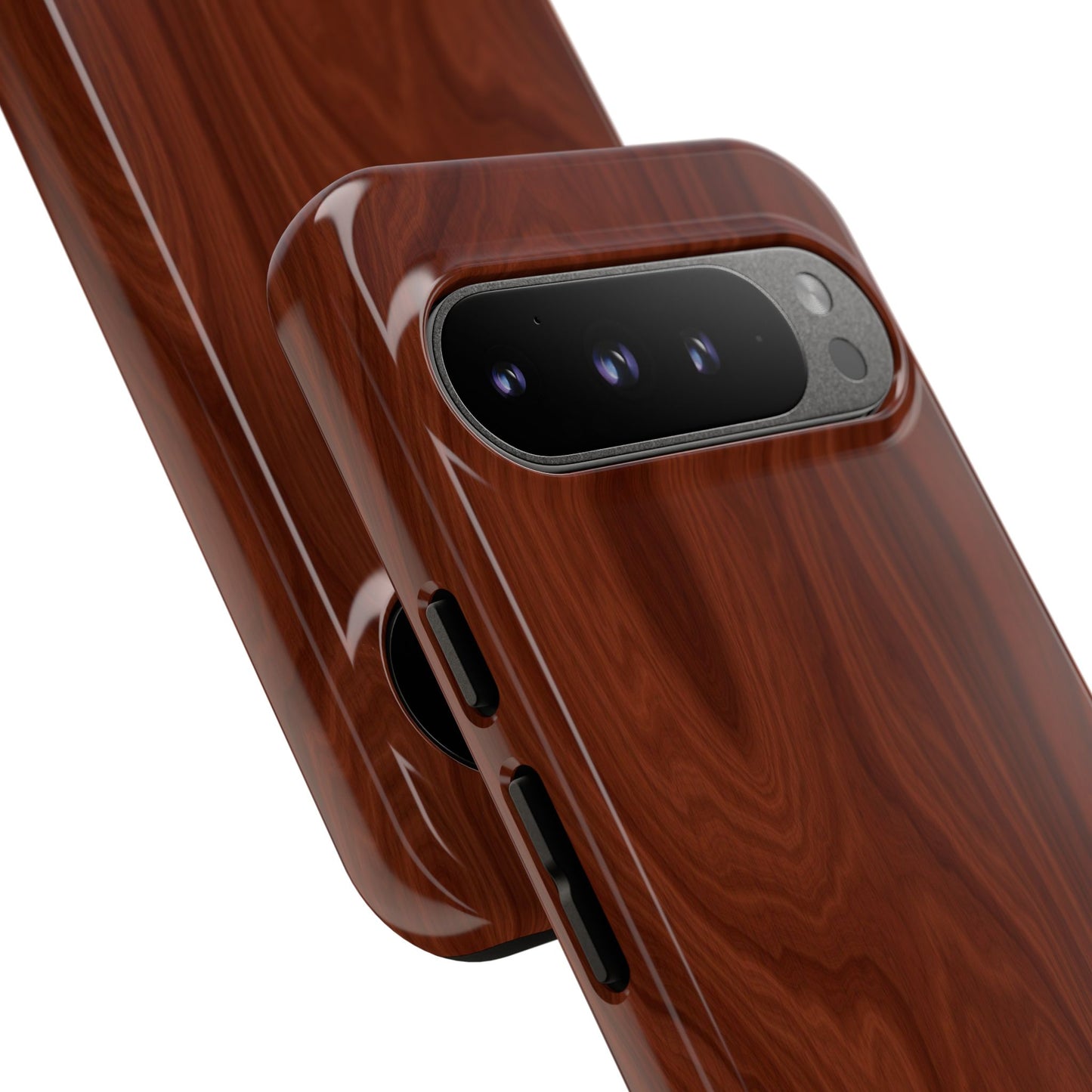 Wood Grain Phone Case, Stylish Tough Cases, Nature-Inspired Protective Cover, Unique Gifts for Him and Her, Eco-Friendly Tech Accessory