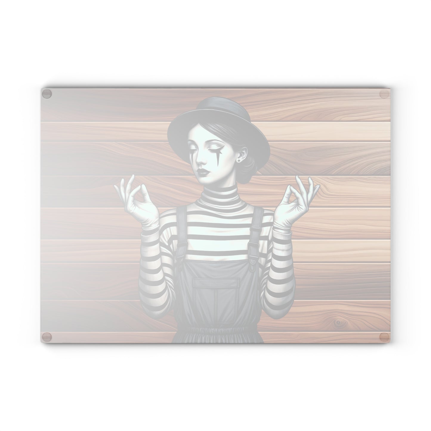 Chic Artist Glass Cutting Board, Kitchen Decor, Unique Gift, Housewarming, Cooking Essential, Modern Art Kitchenware
