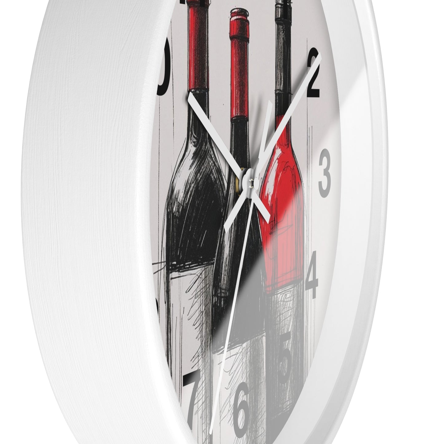 Wine Lovers Wall Clock, Decorative Timepiece for Kitchen, Bar, Home, Unique Gift for Wine Enthusiasts, Rustic Decor, Perfect for [...]