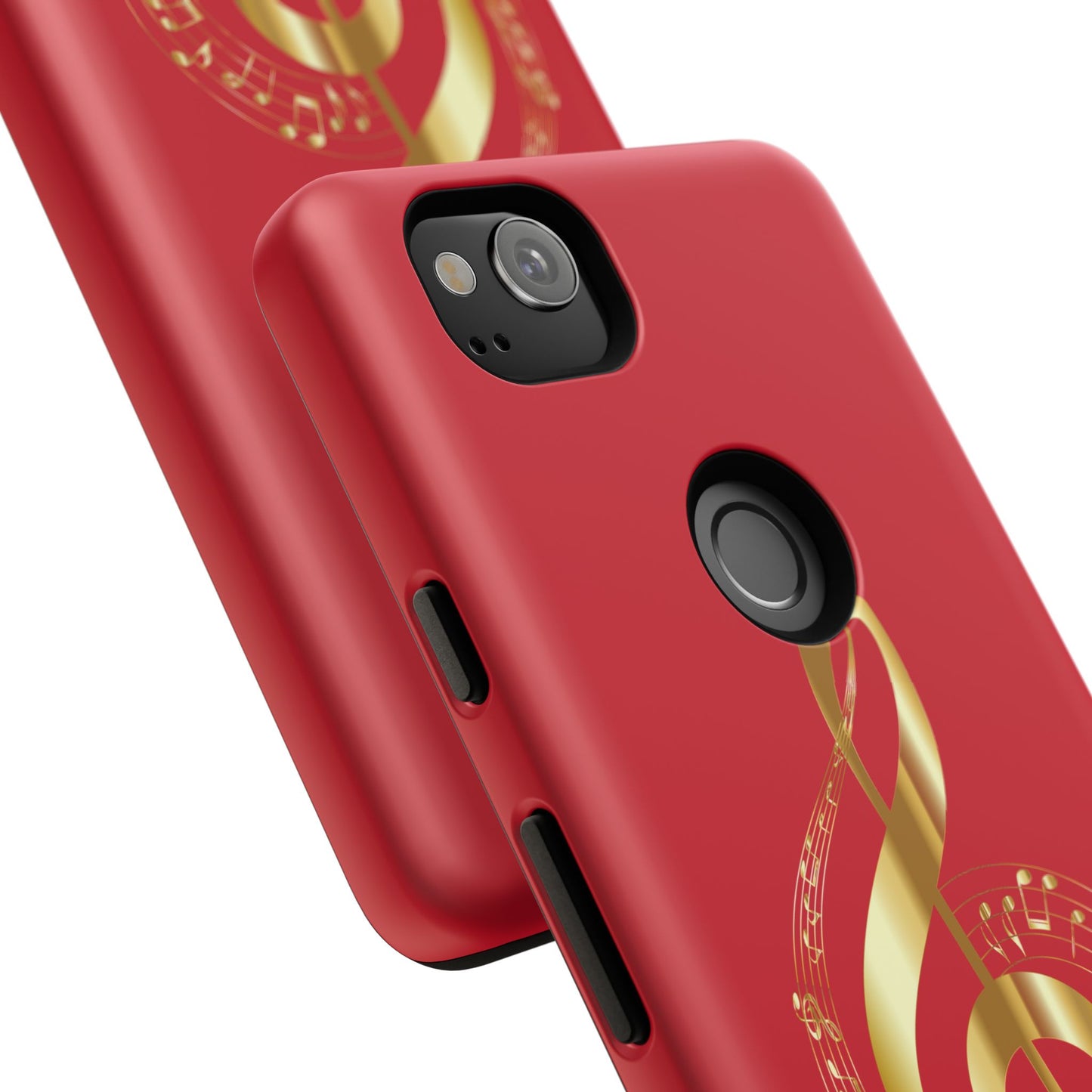 Tough Cases - Red Musical Note