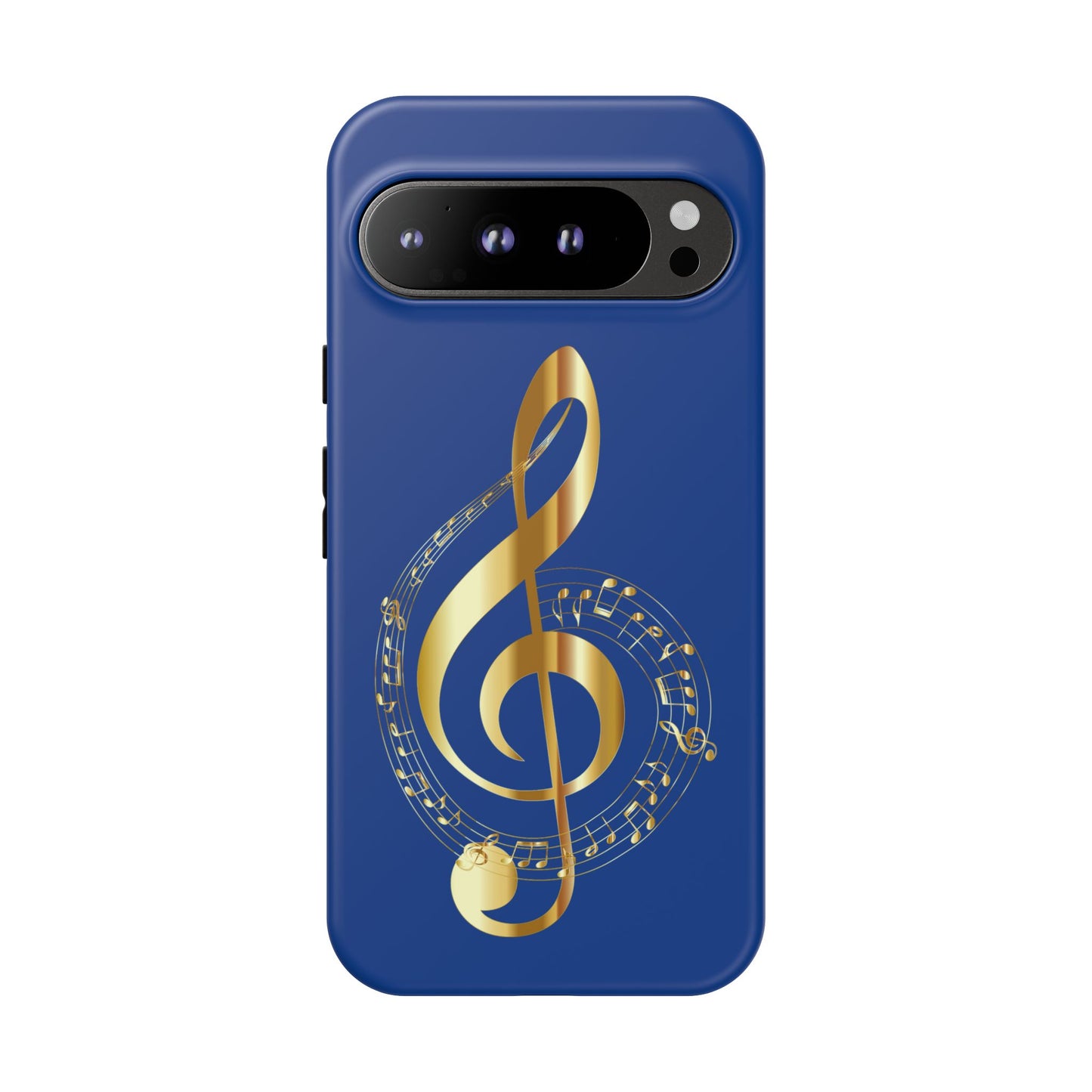 Tough Cases Blue and Gold Musical Note