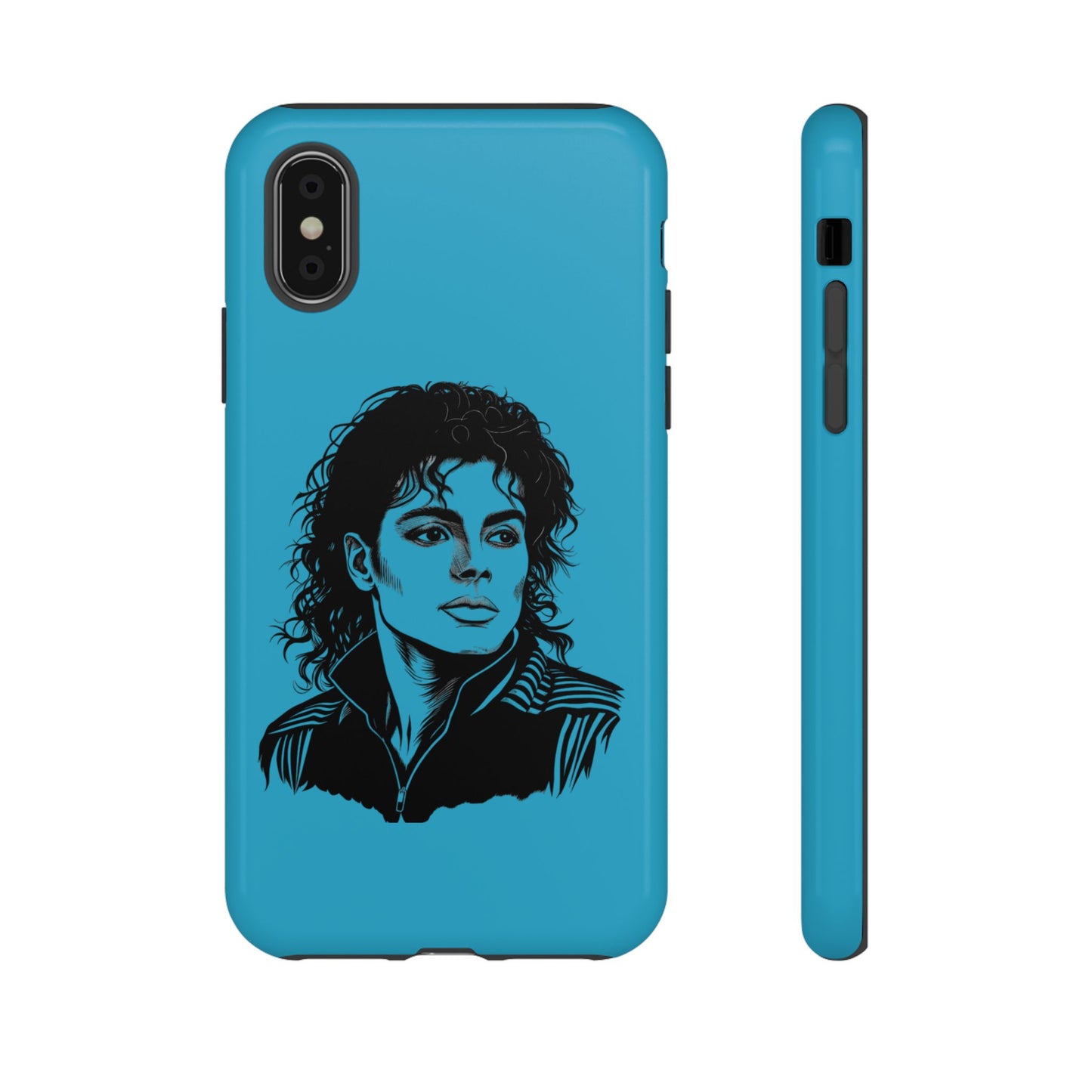 Michael Jackson Phone Case - Tough Cases, Pop Music Gifts, Retro Art, Unique Phone Accessories, Vintage Design