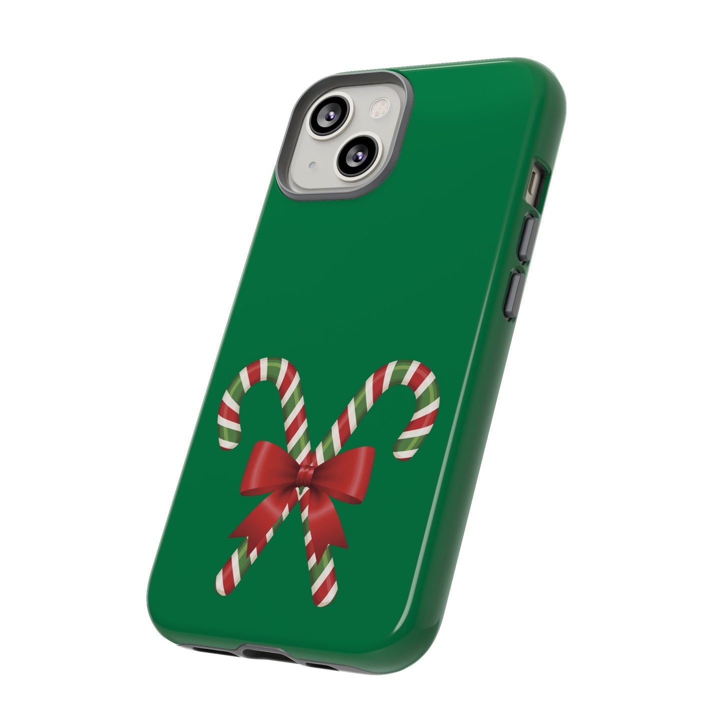 Candy Cane Phone Case: Holiday Spirit, Festive Gift, Cute Accessories, Christmas Decor, Seasonal Style
