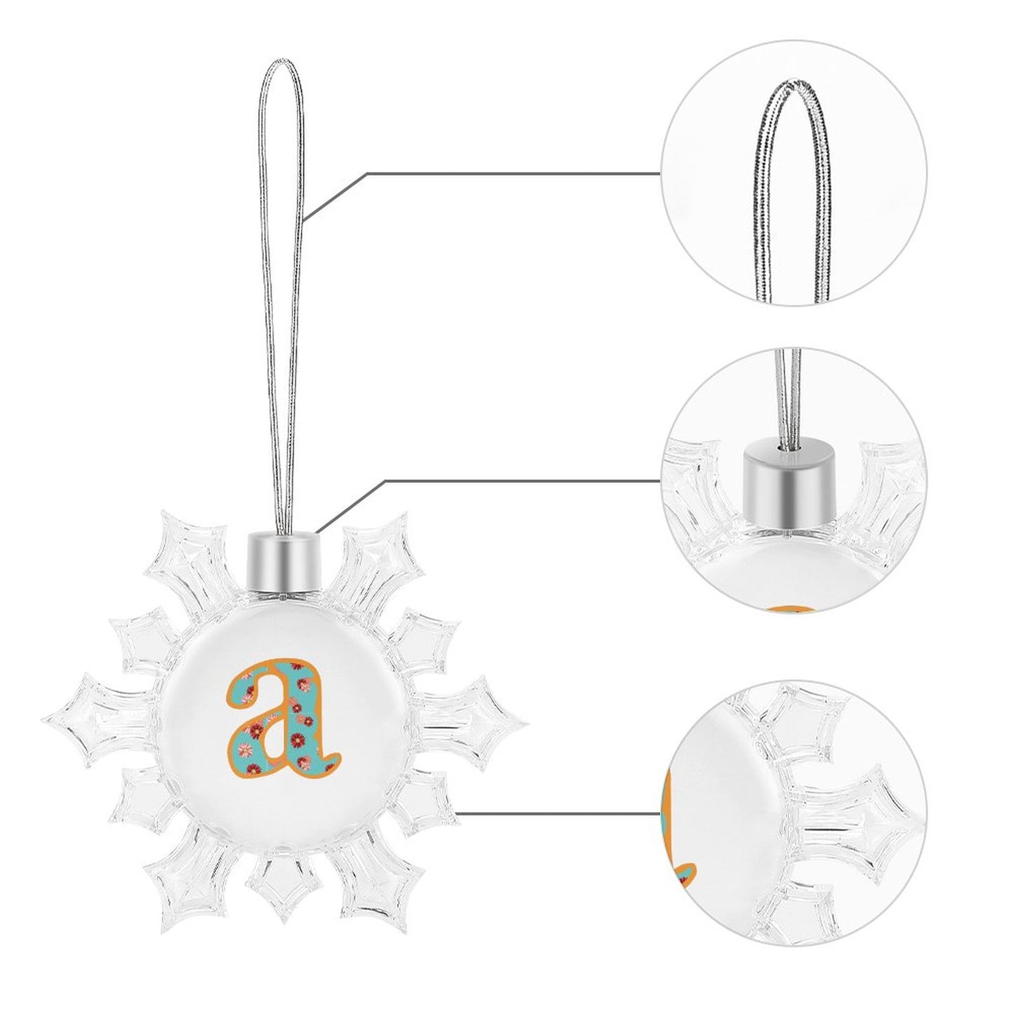 Christmas Snowflake Pendant