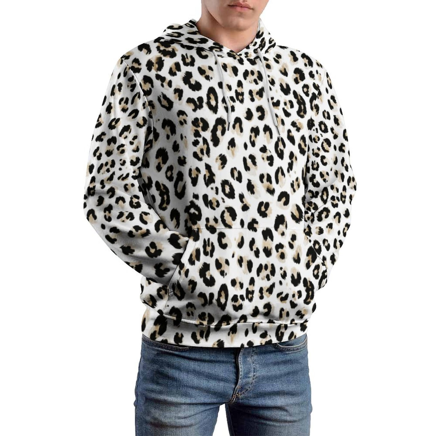 Unisex Cool Hoodie with Double-layer Cap