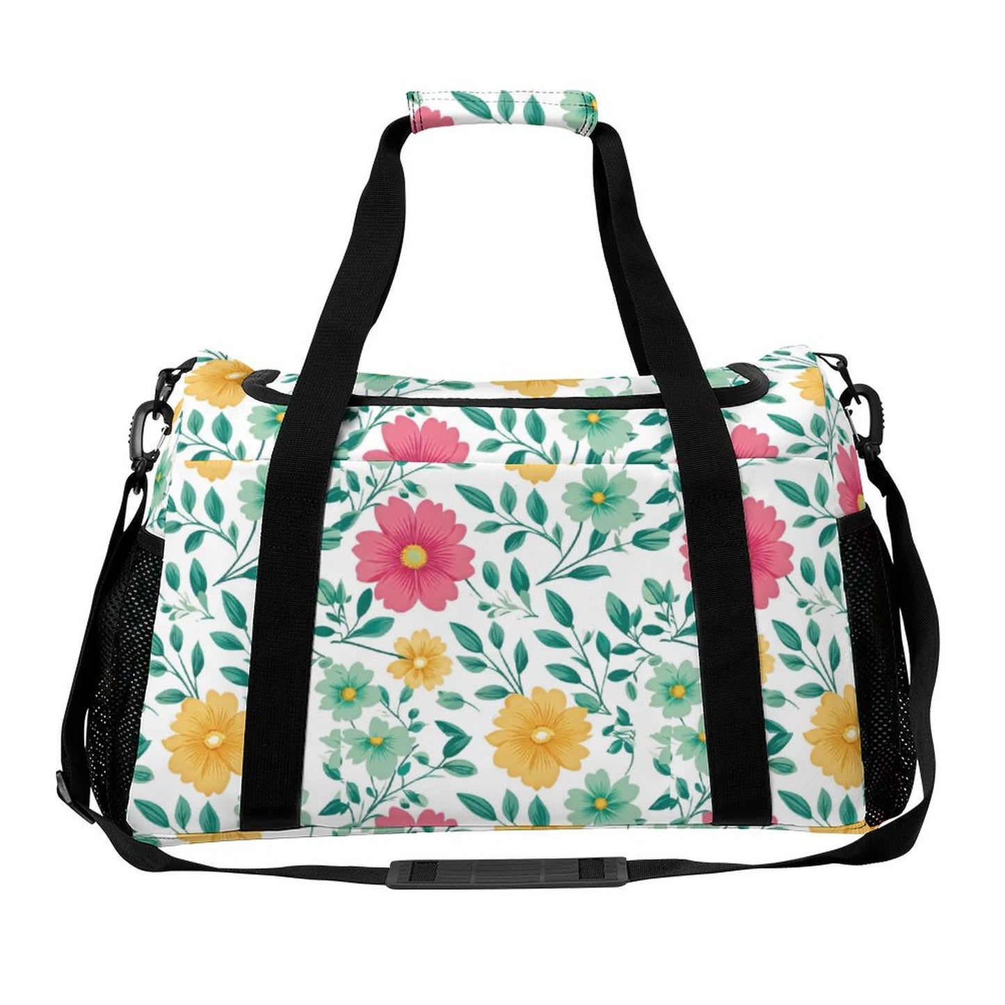 Travel Duffel Bag - Floral