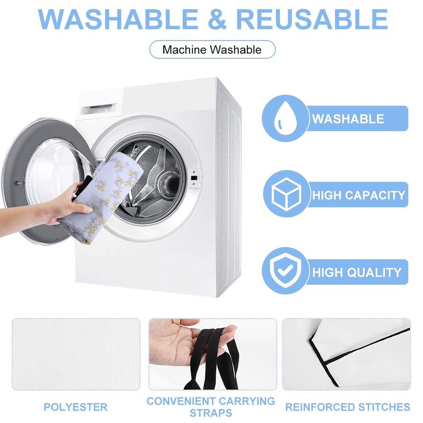 Large One Shoulder Shopping Bag