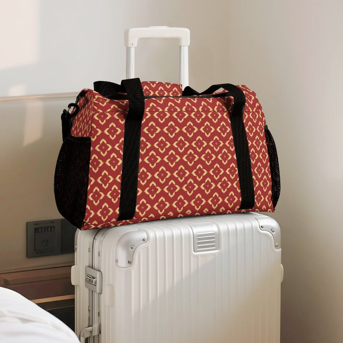 Travel Duffel Bag - Red