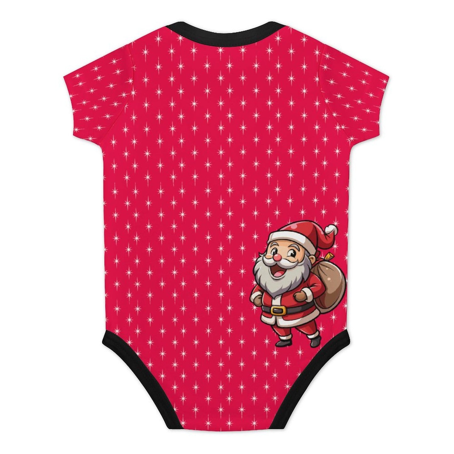 Faux Cotton Short Sleeve Baby Romper