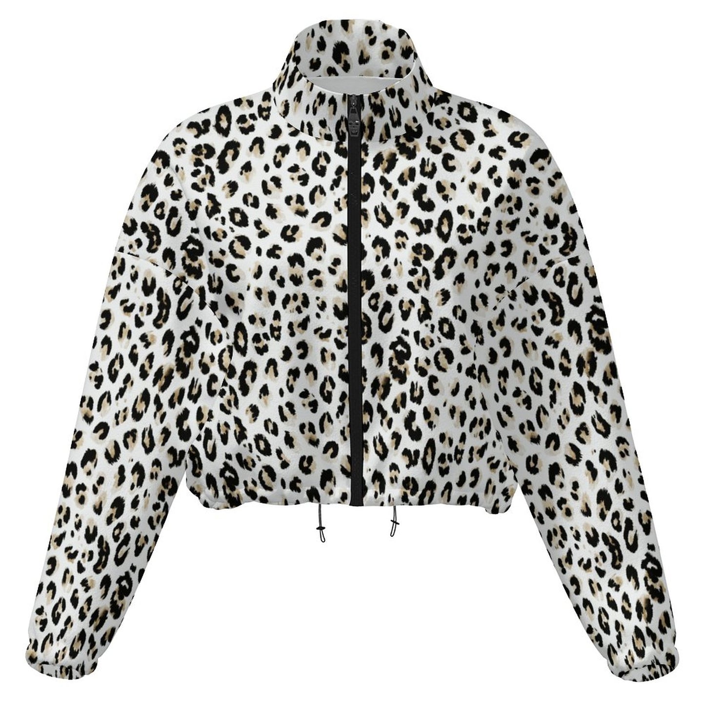 Fleece Sweatshirt Short Jacket for Women