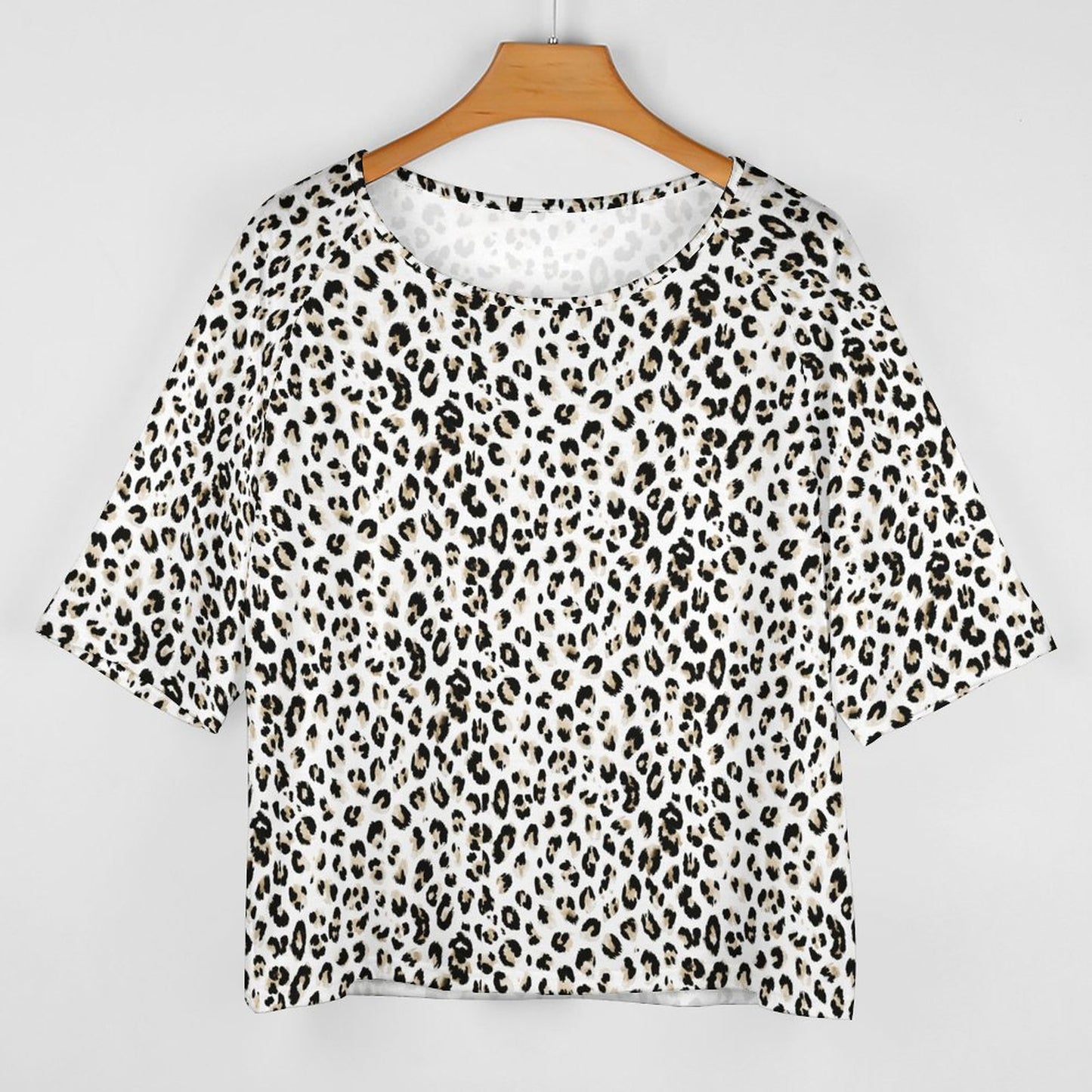 Women’s Off the Shoulder Half-Sleeve T-shirt