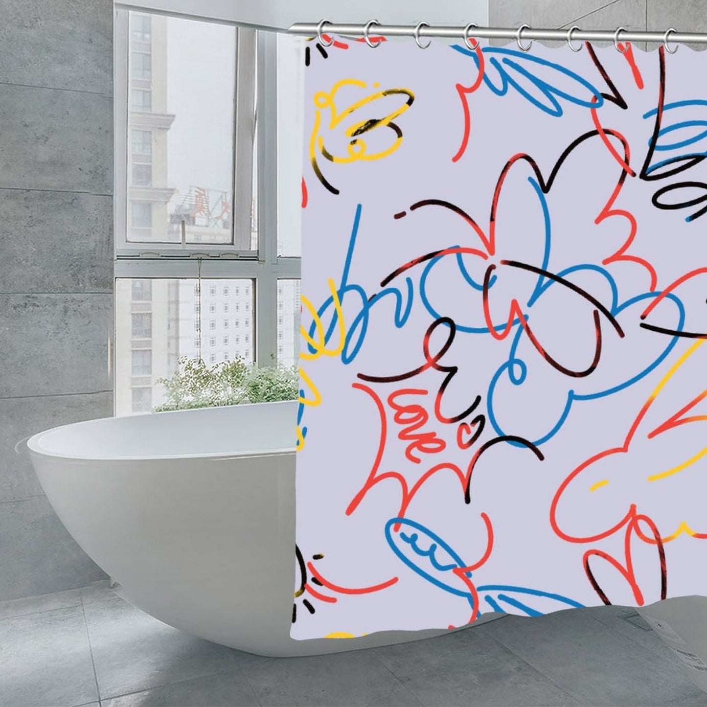 Waterproof Shower Curtain