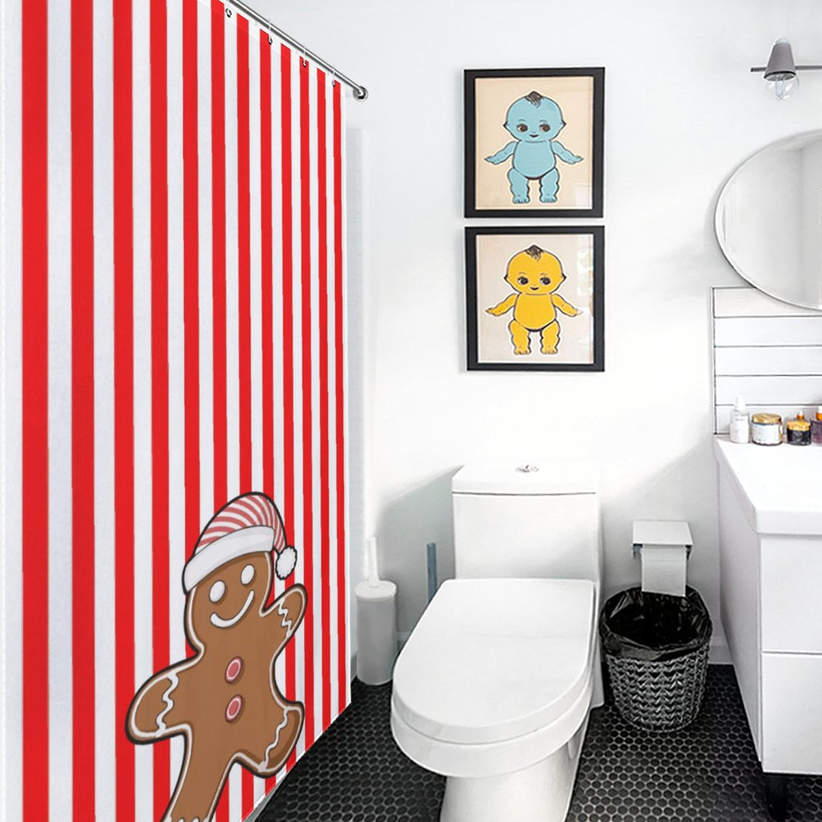 Christmas Shower Curtain