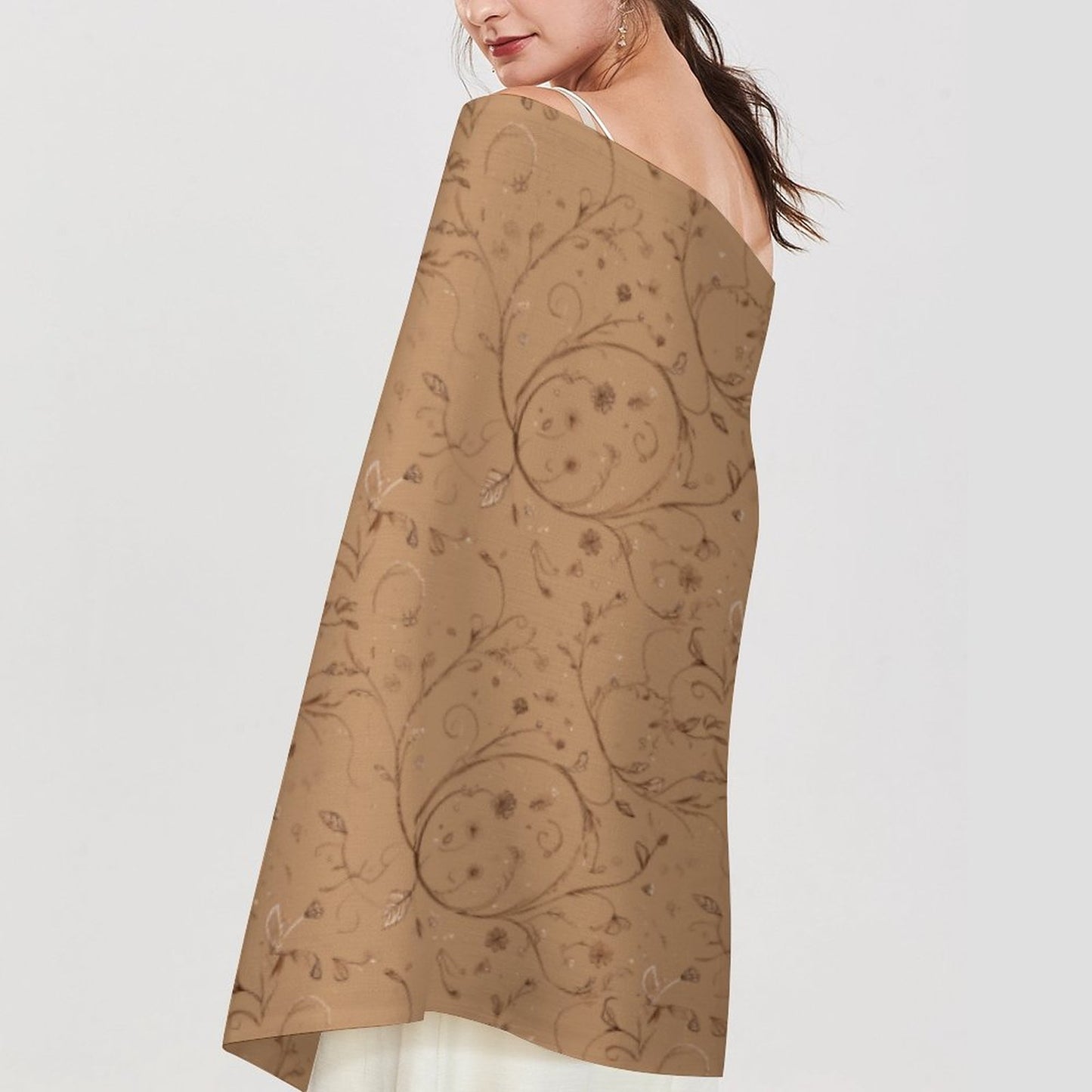 Cashmere-like Tassel Scarf