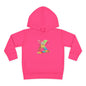 Colorful Toddler Fleece Hoodie with Fun Character, Kids Pullover, Children's Outerwear, Playful Hoodie for Kids, Gift for Toddlers
