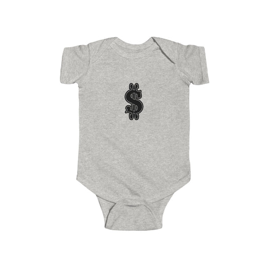 Money-Themed Infant Bodysuit - Cute Baby Onesie, Adorable Gift for New Parents, Baby Shower, Birthday, Everyday Wear