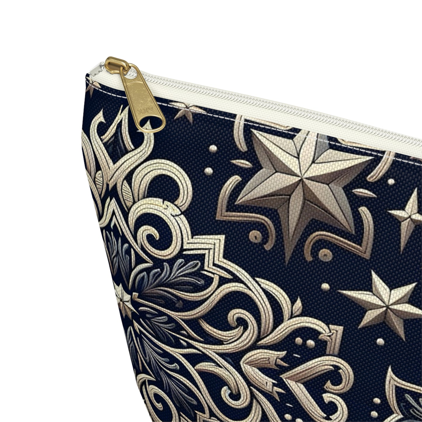 Elegant Starry Pattern Accessory Pouch | Makeup Bag, Travel Organizer, Gift for Her, Stylish Storage, Cosmetology Essentials