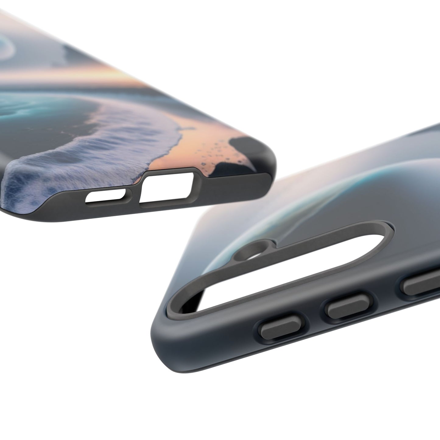 Galaxy Ocean Phone Case — Surreal Planet Beach Tough Case