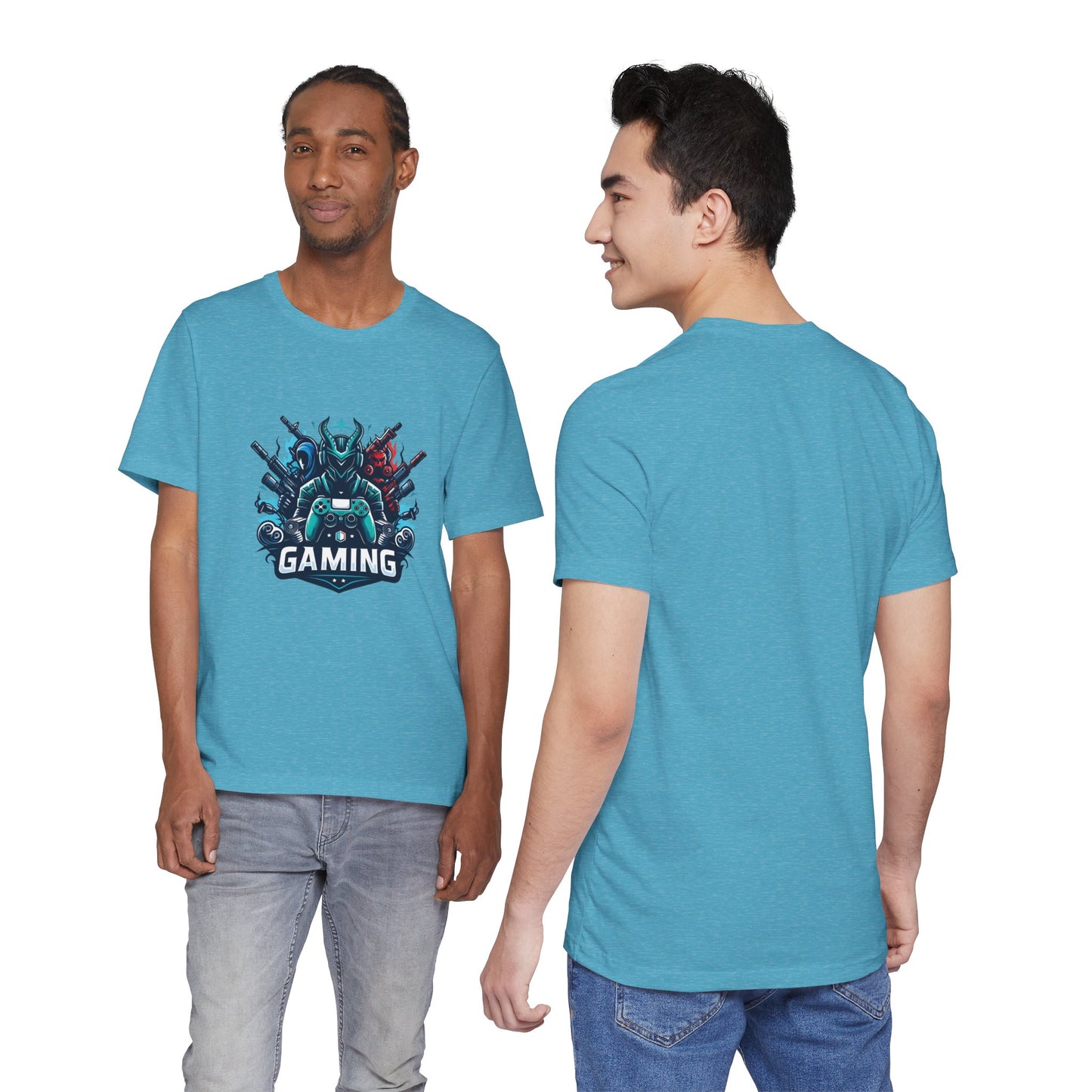 Gaming Controller Emblem Tee — Esports Gamer Graphic T-Shirt
