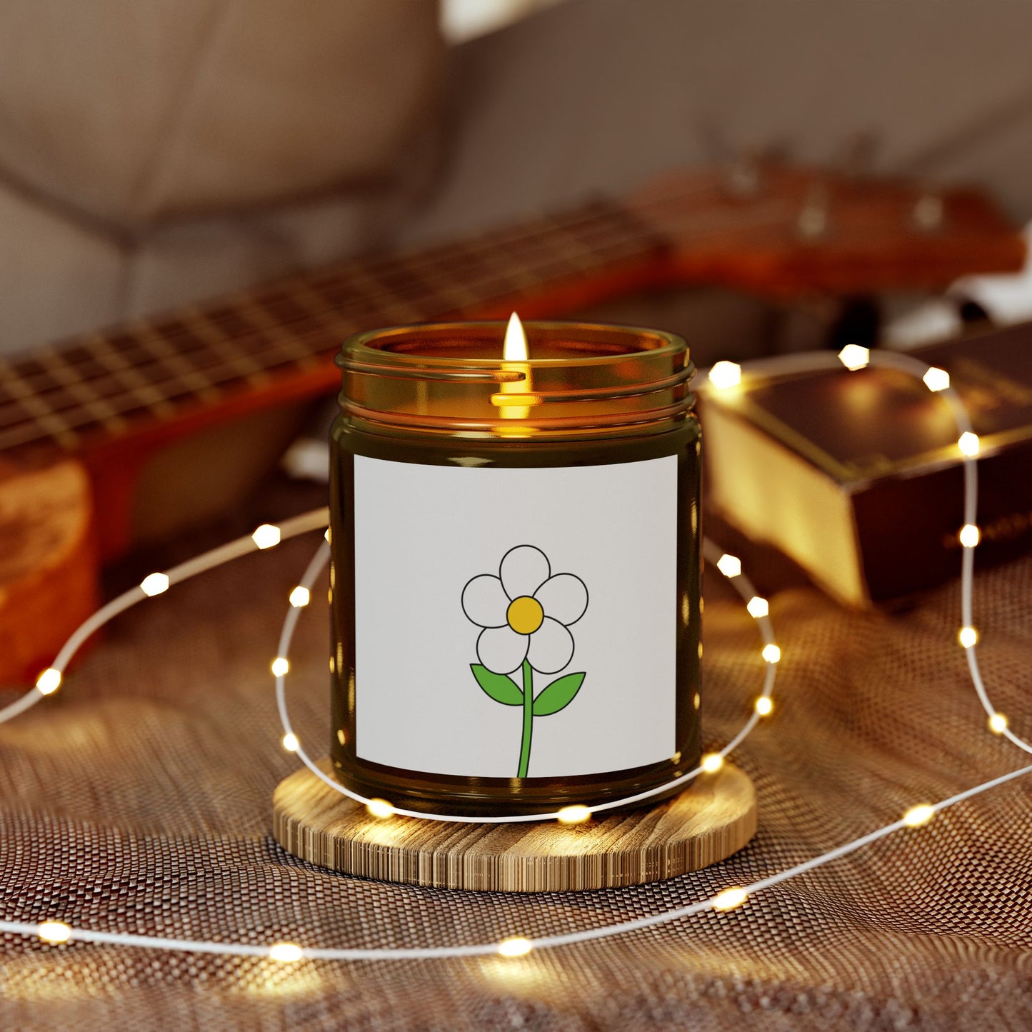 Flower-Designed Scented Candles | Relaxing Aromatherapy Gift, Home Décor, Self-Care, Eco-Friendly Candle