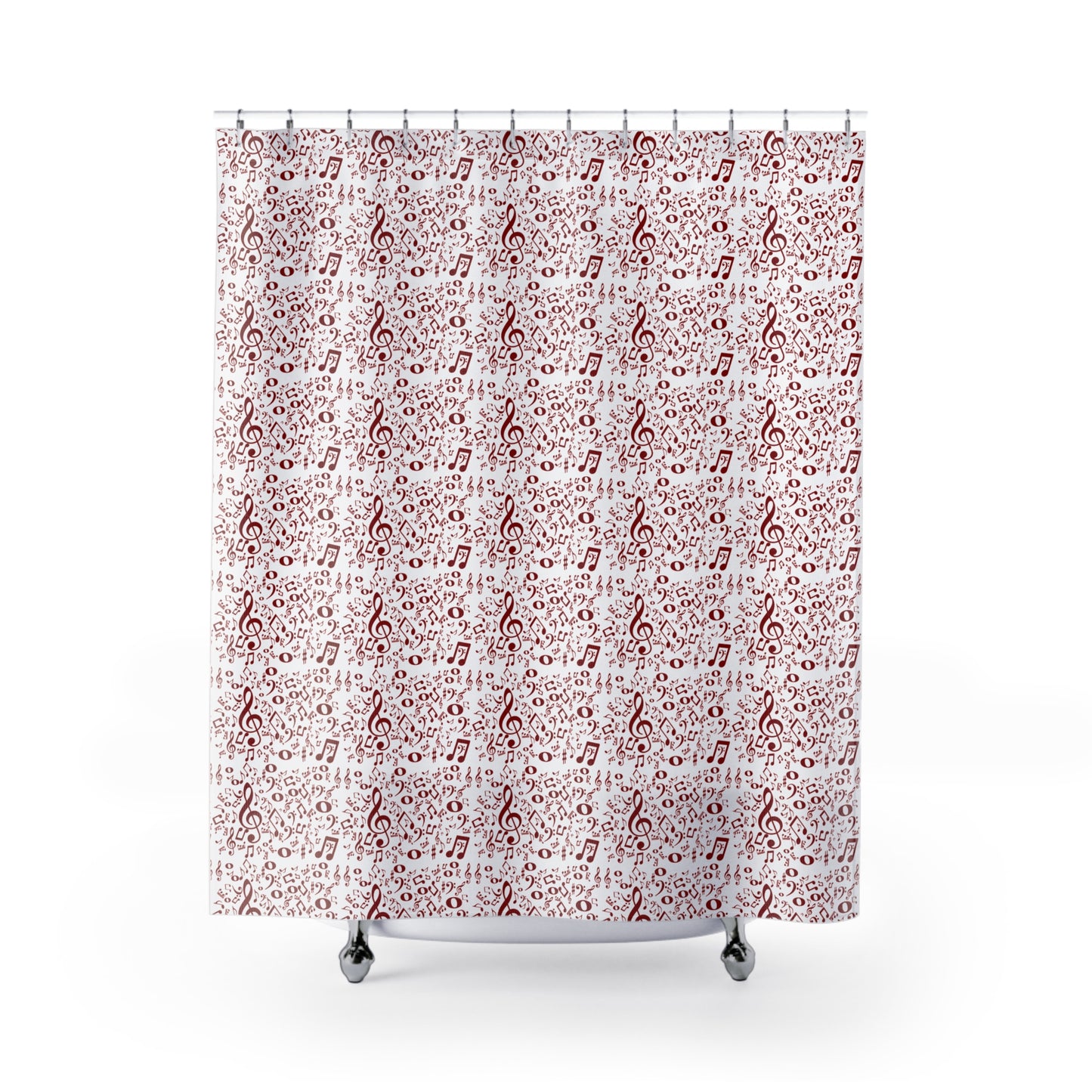 Musical Notes Shower Curtain | Bathroom Decor | Music Lover Gift | Unique Home Accessory | Fun Music Theme | Perfect for Musicians