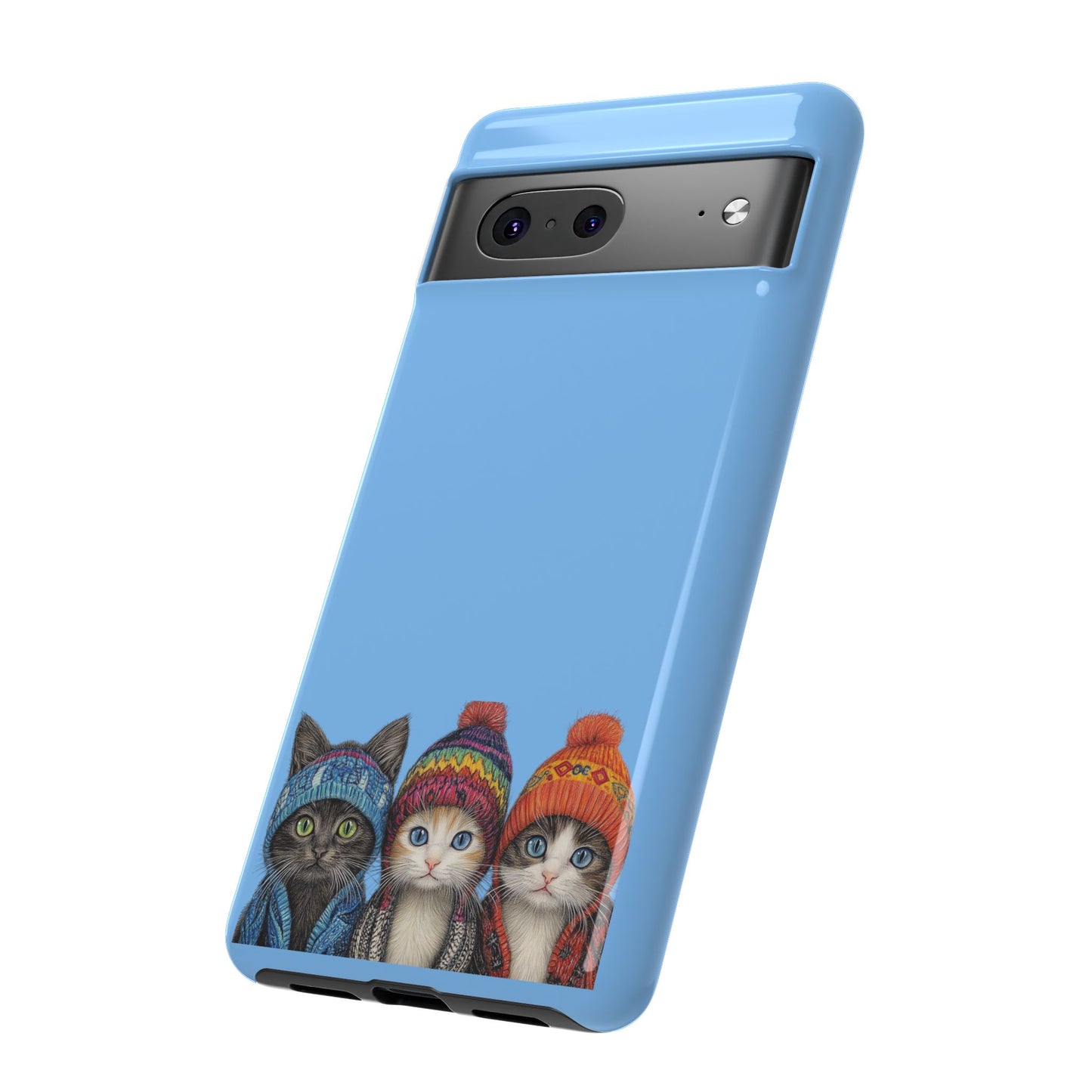 Cat-Themed Phone Case, Cute Cat Cases for Cat Lovers, Gifts for Cat Owners, Fun Cat Accessories, Holiday Present for Pet Lovers